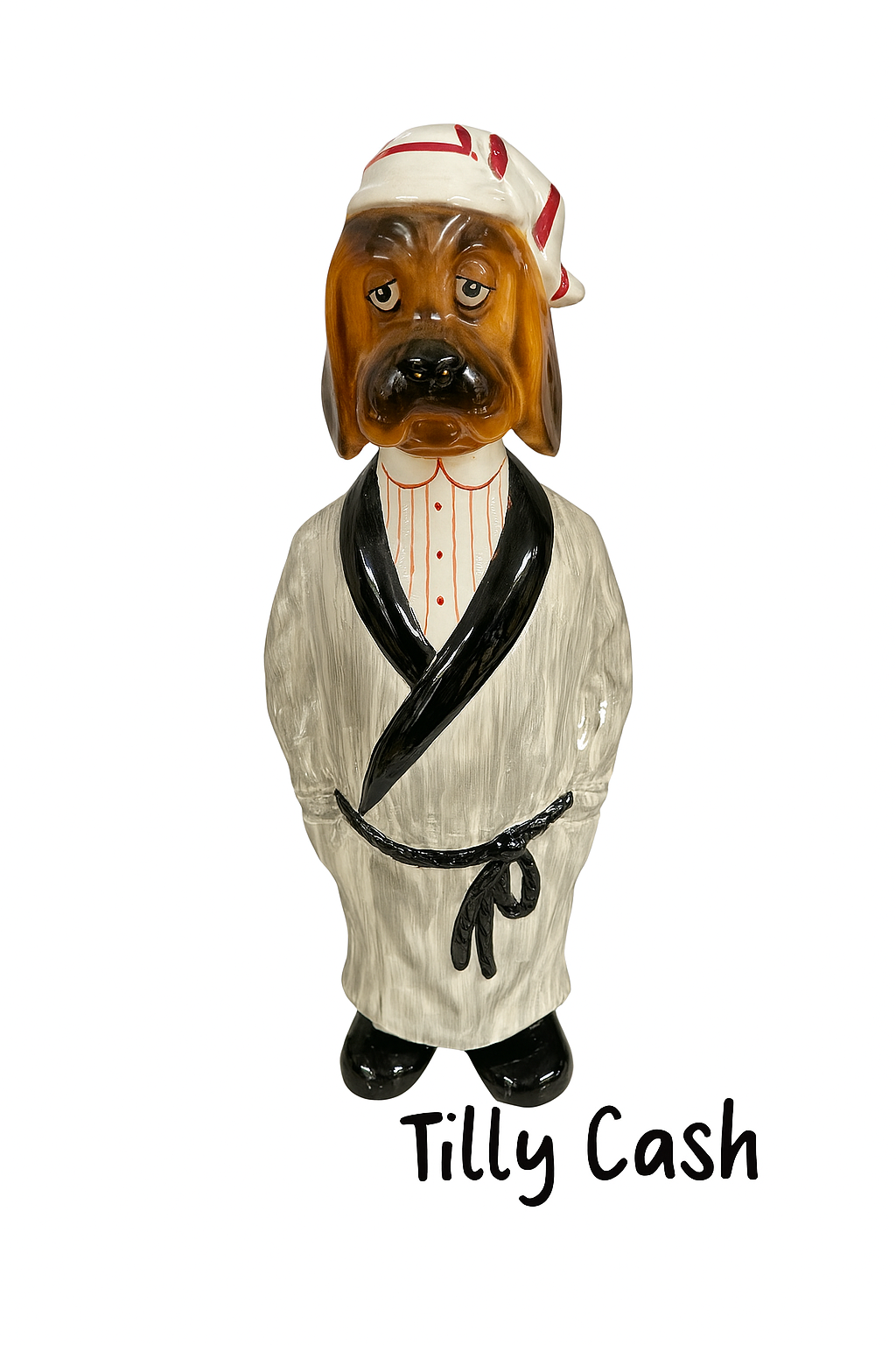 Vintage scotch dog Decanter