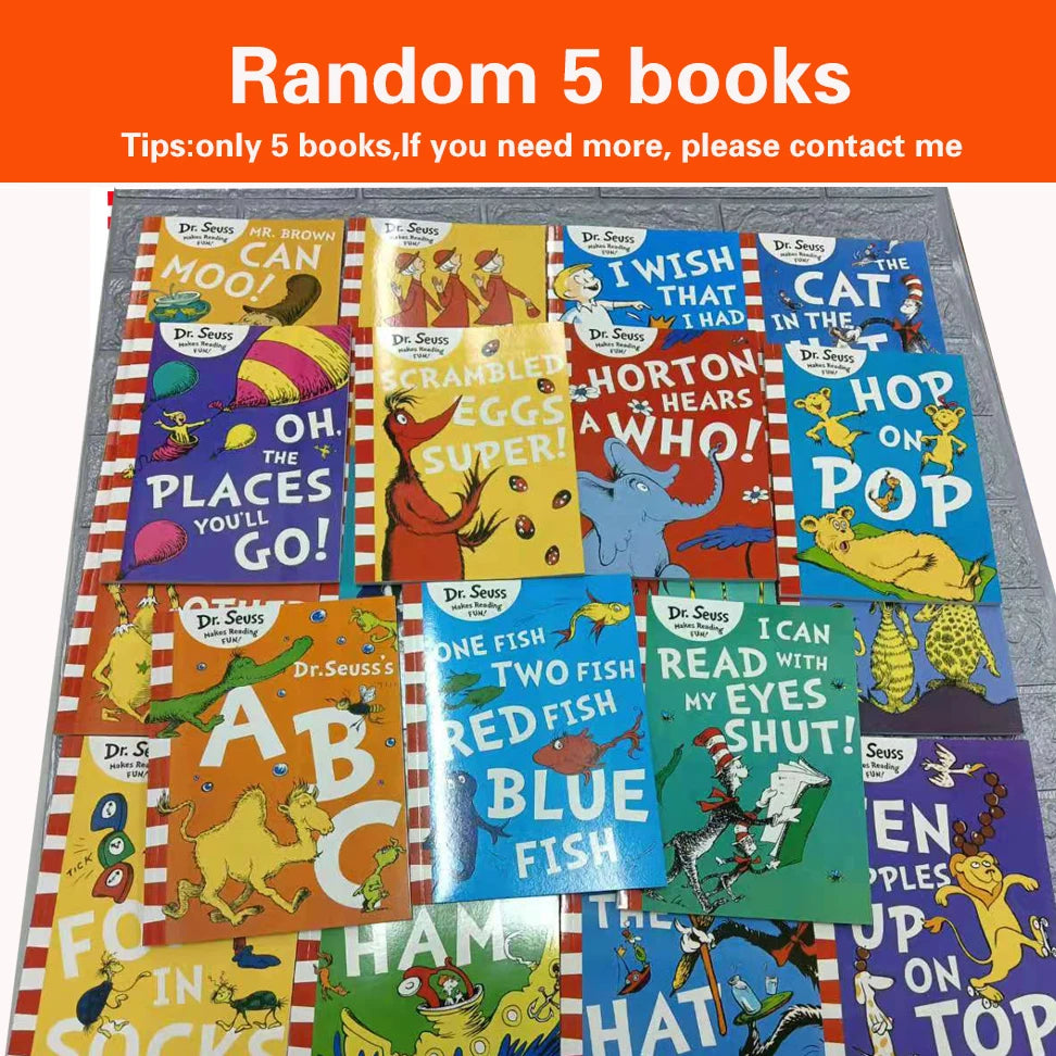 5 Books/Set A Classic Case of Dr.suess