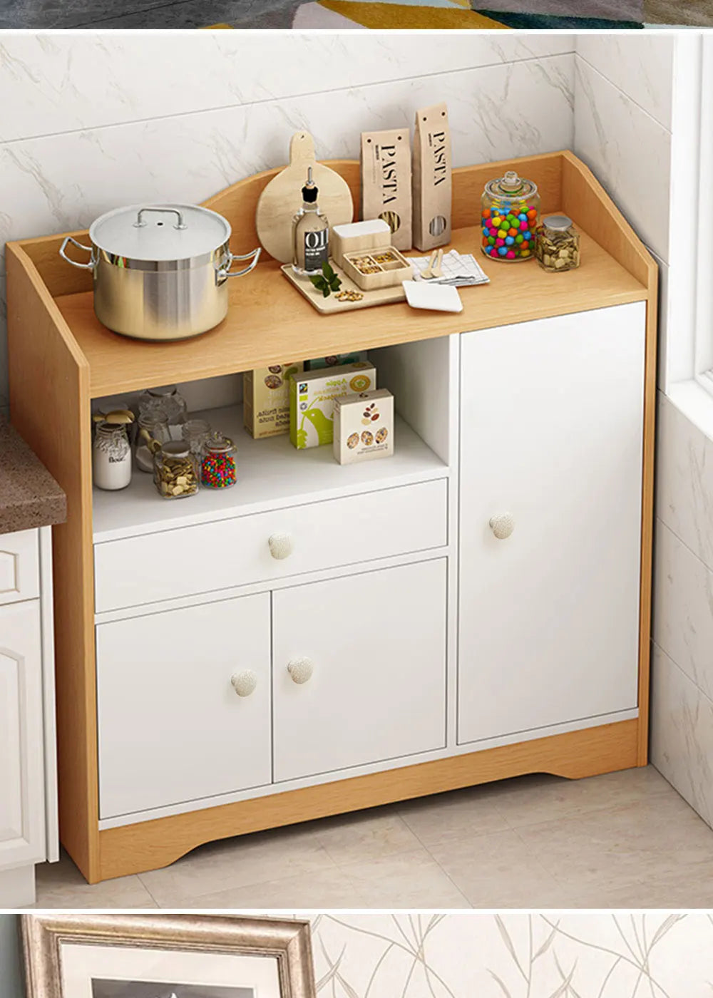 1 Pc Ceramic Knobs Pulls Dresser Drawer Knob