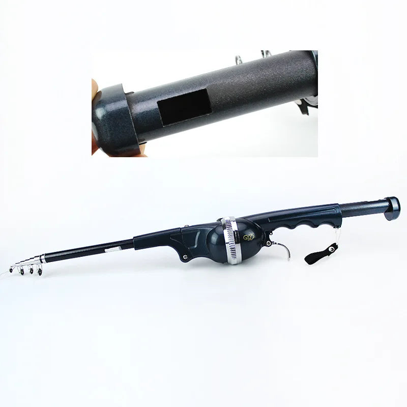 High quality foldable fishing rod wit
