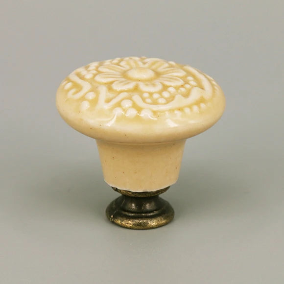 1 Piece Rural Ceramic Drawer Knob