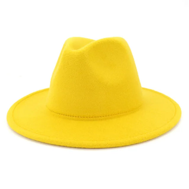 Wide Brim  Wide Brim  Imitation Wool