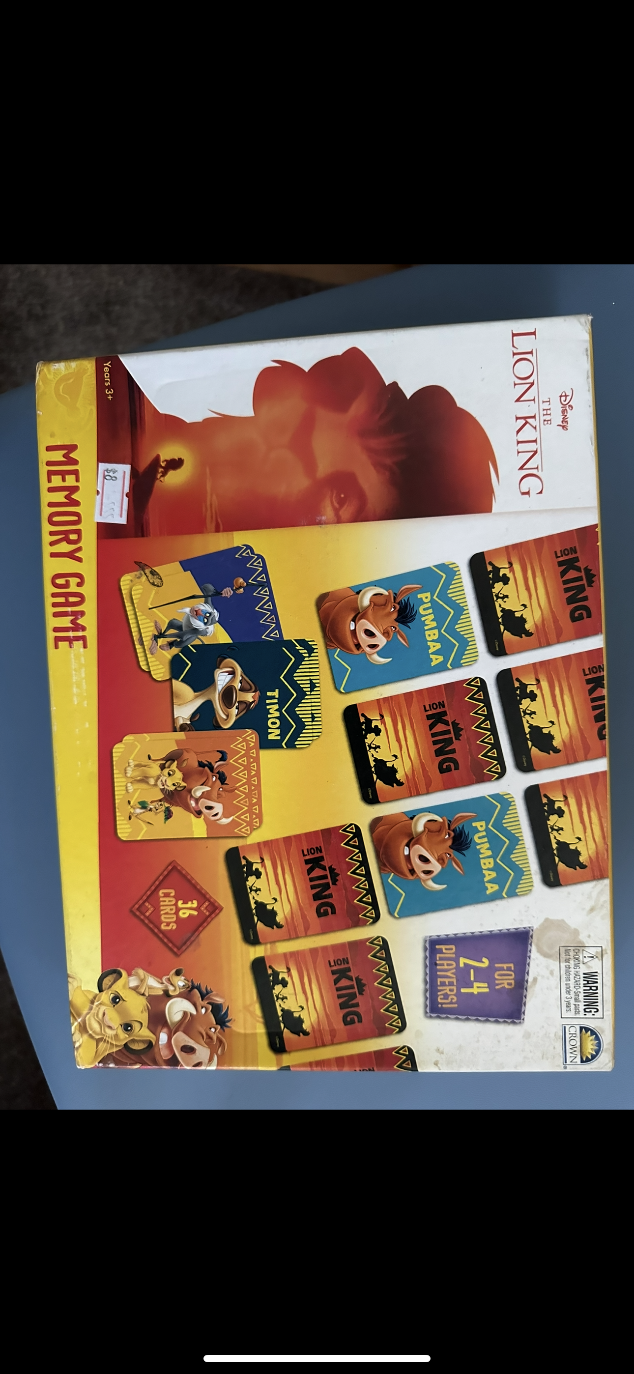 Lion King Memory Game