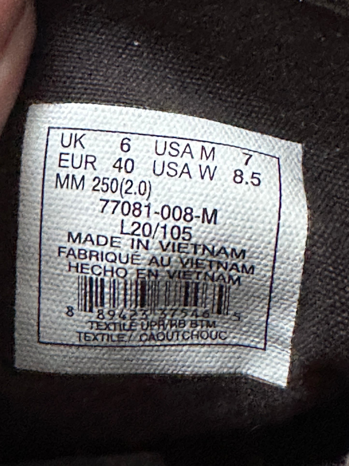 Palladium High Tops – BN – Size 7 (pair)