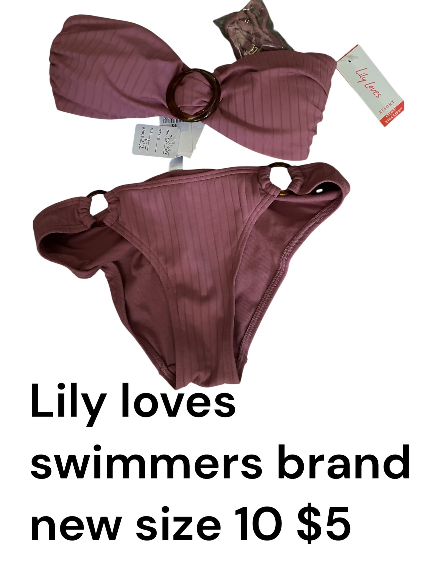 Lily loves Size 10Bikini Set – BN