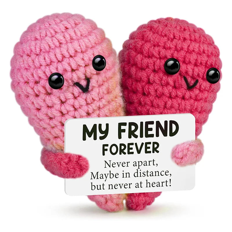Cute Crochet Emotional Support Heart Hug