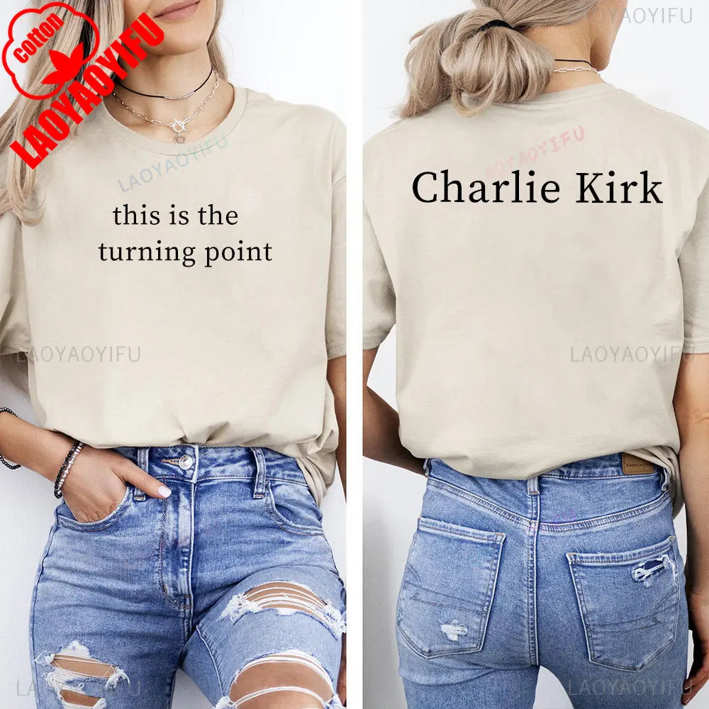Charlie Kirk Shirt β "This Is The tuning point