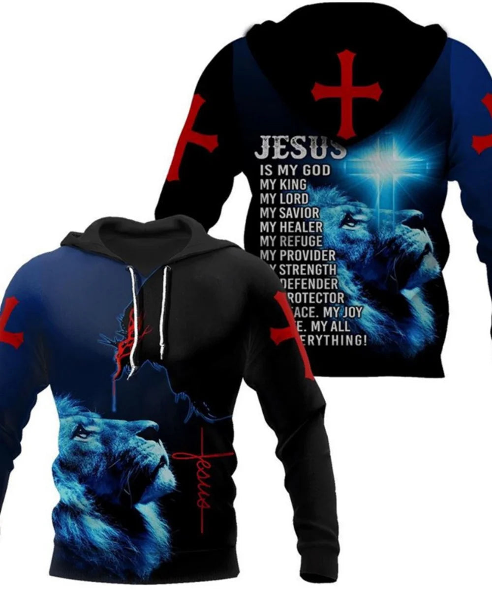 3D Printed Lion of Judah Hoodie