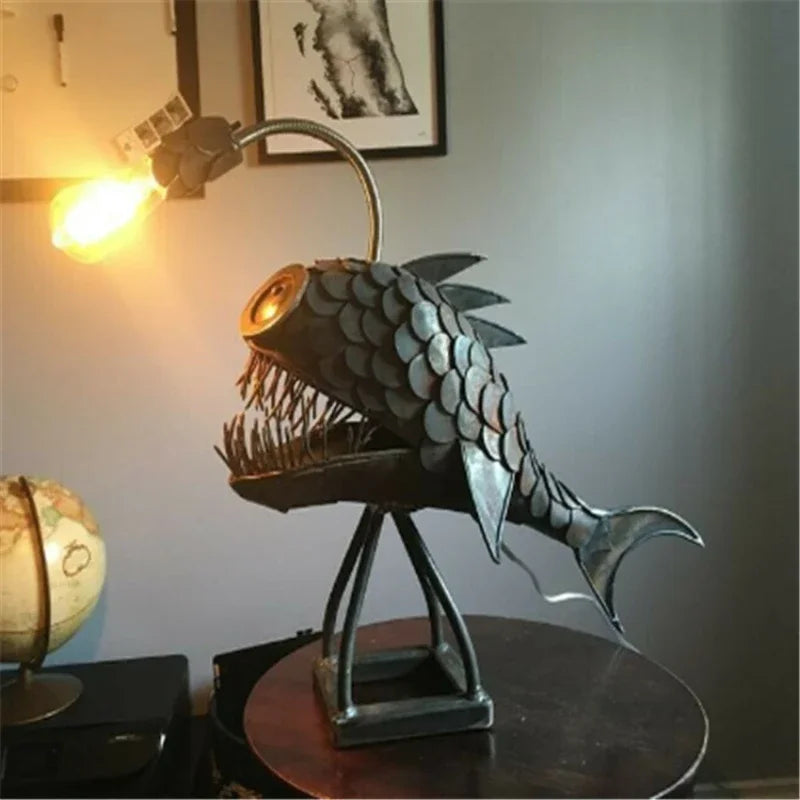 angler fish lamp