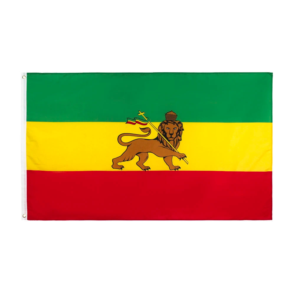 Lion Ethiopian Flag