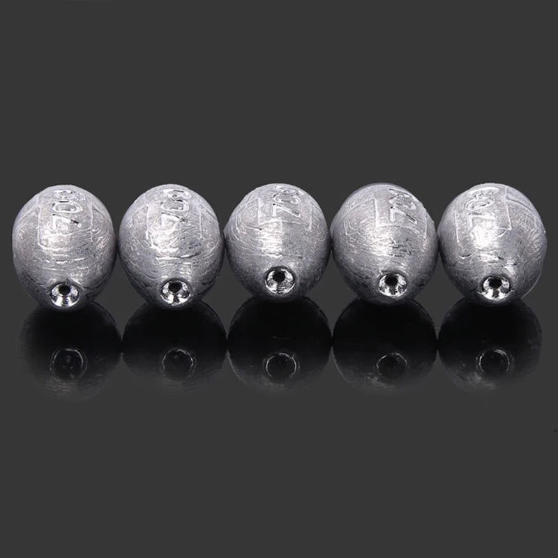 5pcs 2g-30g Fishing Weight Sinker