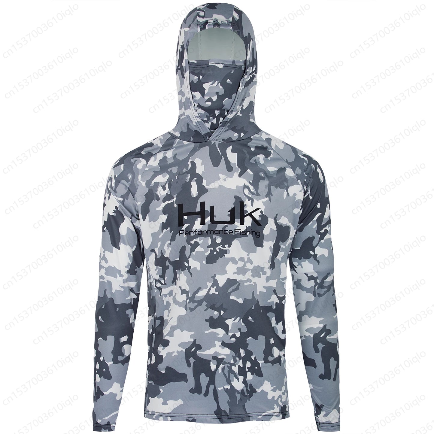 Fishing Shirts Men Long Sleeve Hooded Fishing Wear