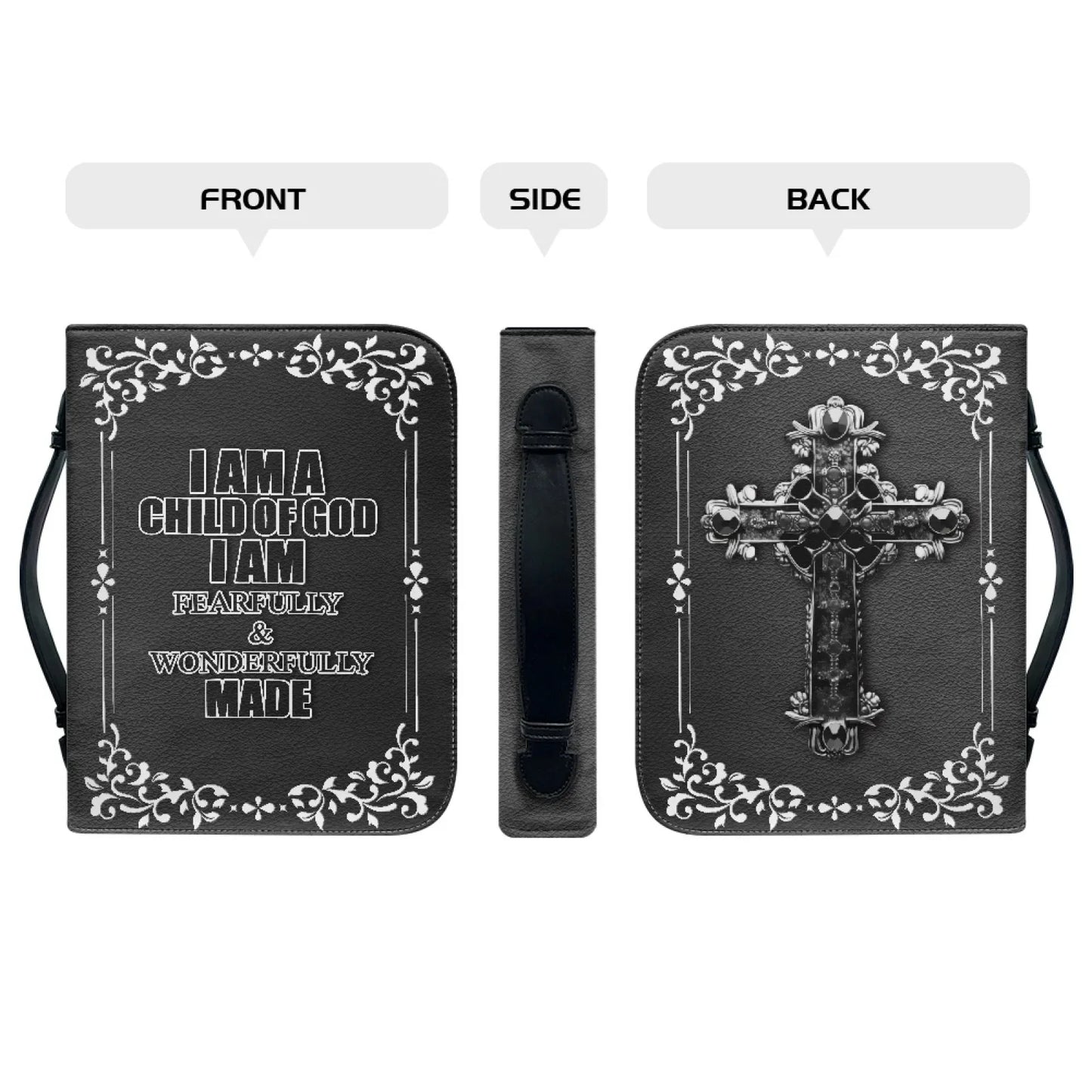 Custom Your Image Print Leather Bible Bag