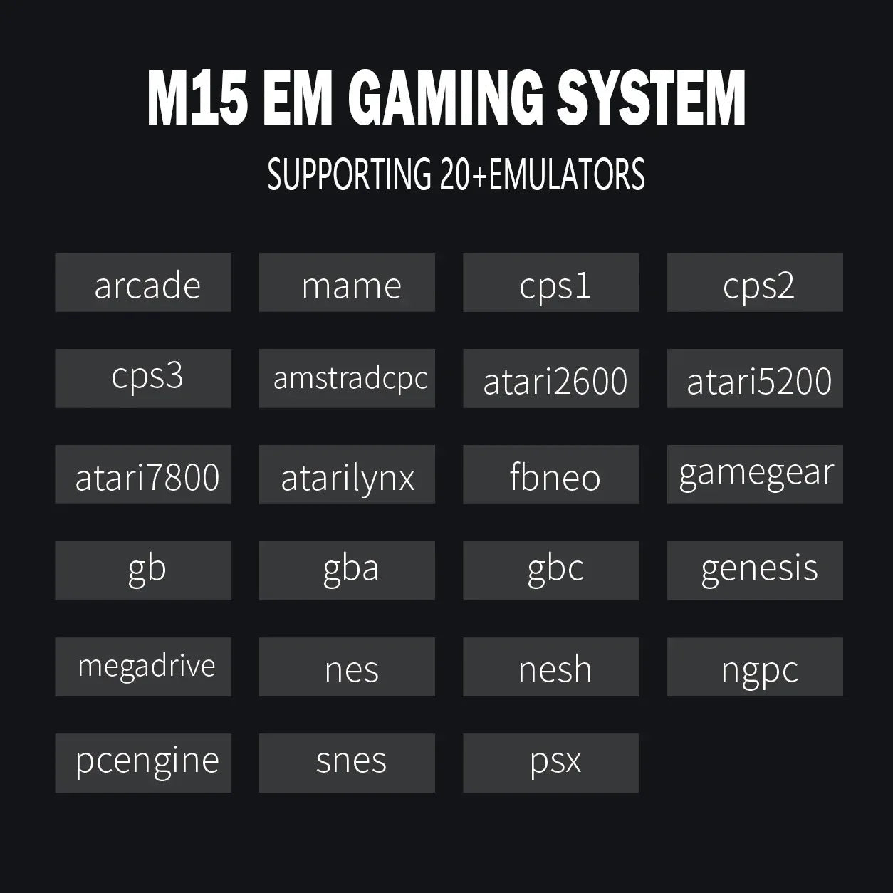 128G Game Stick M15 4K Video