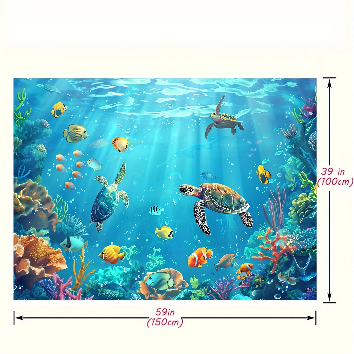 Underwater Party Background