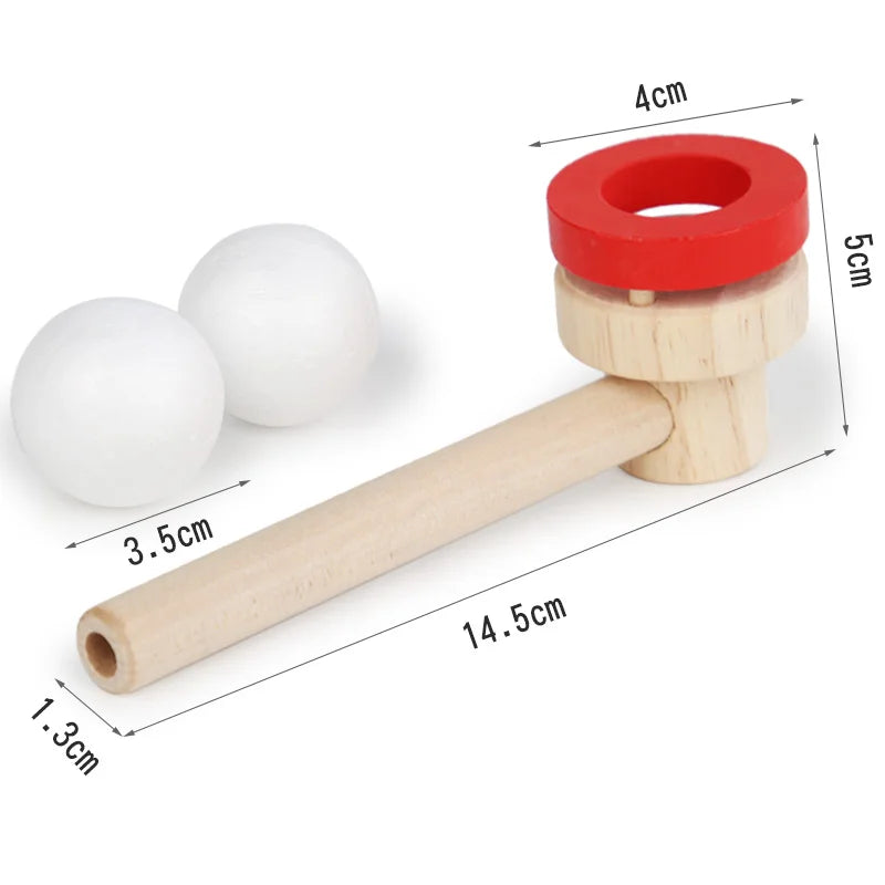 Wooden Balance Blowing Toys