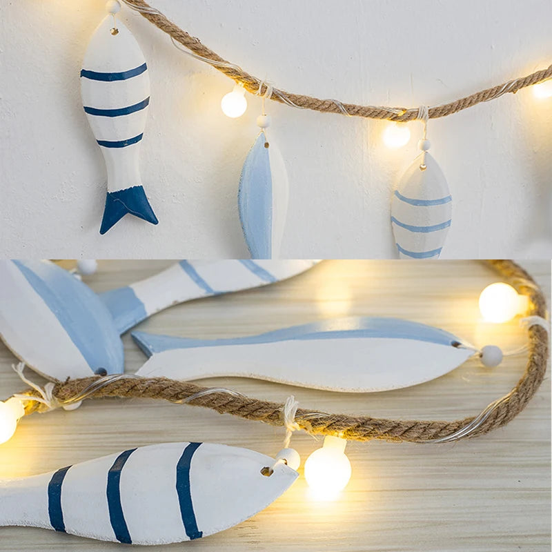 Fish Wall Hanging Pendant LED Light