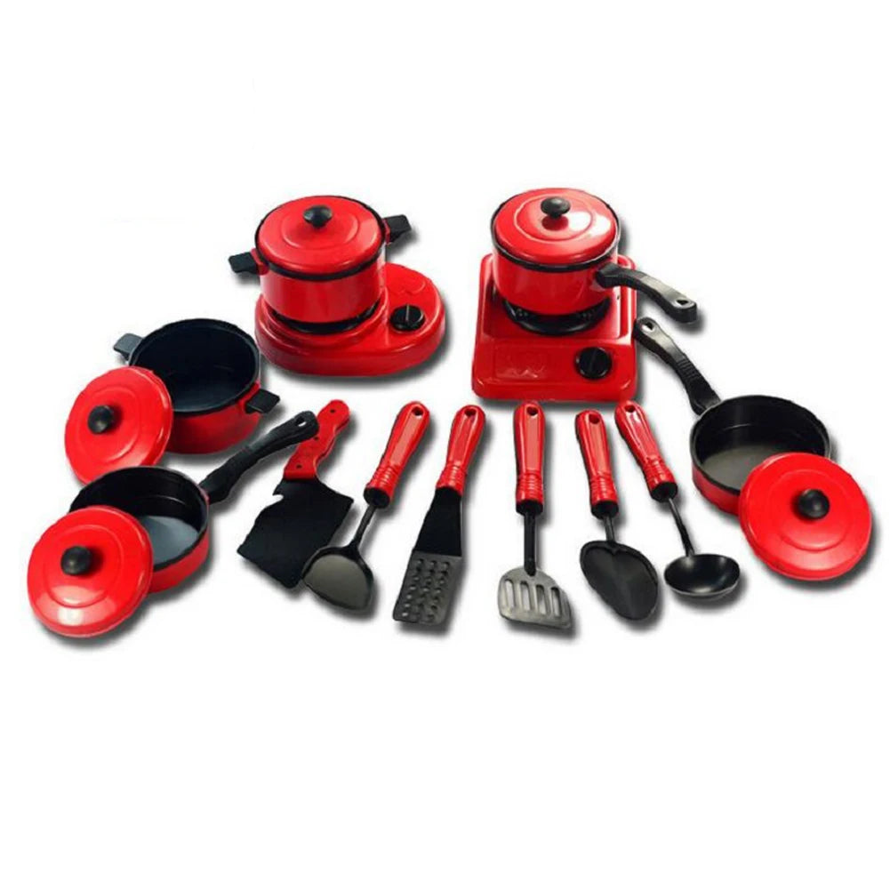 13pcs/Set Kids Simulation Cook Ware