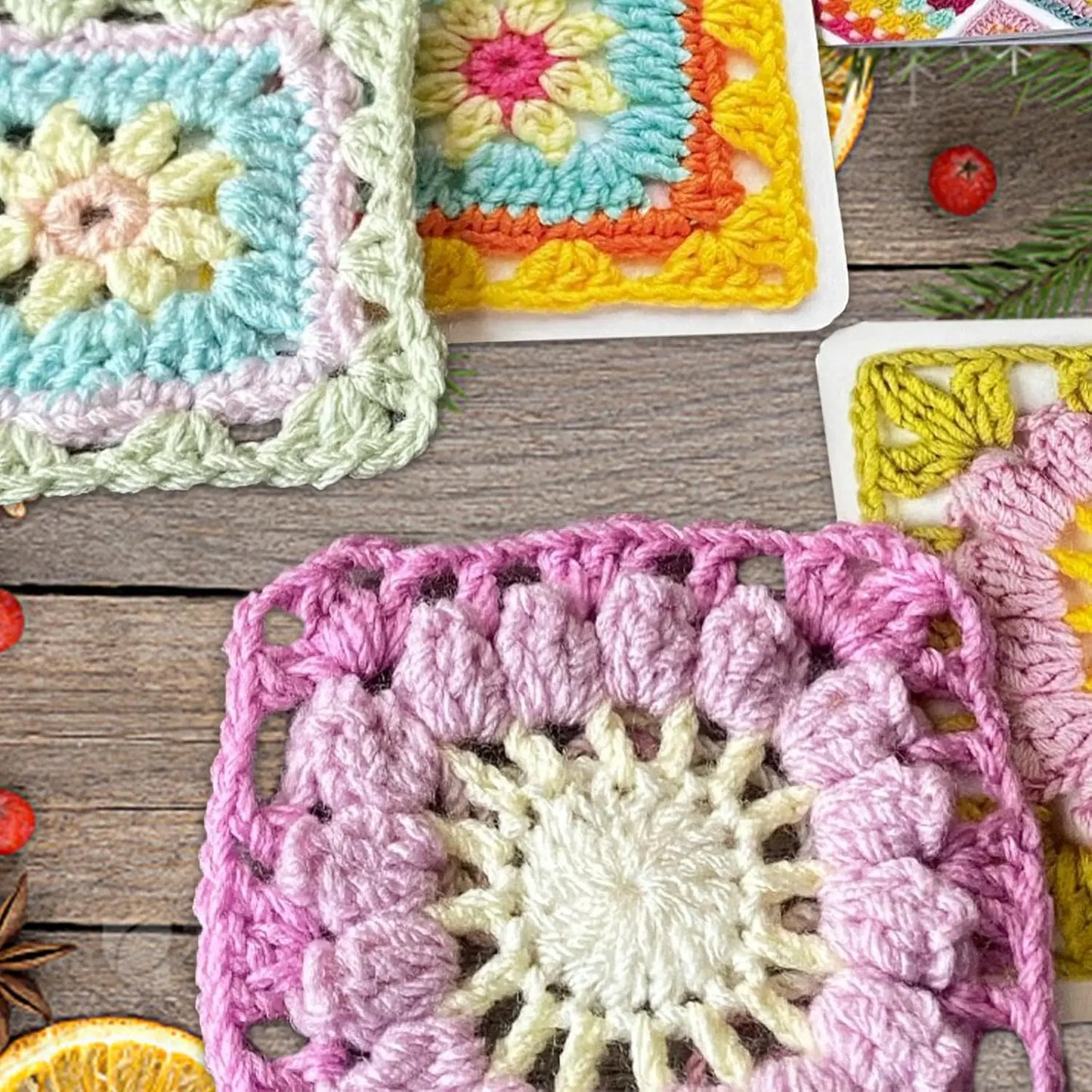 Granny Square Card Deck,