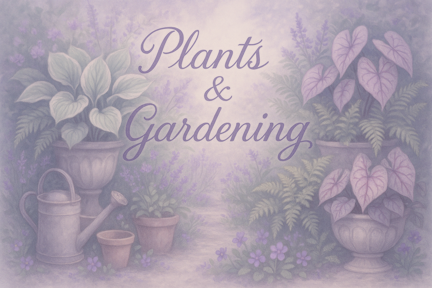 plants and garden