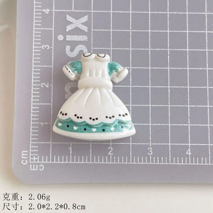 10Pcs Cartoon Resin charm