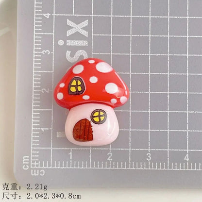 10Pcs Cartoon Resin charm