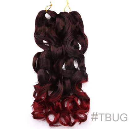 French Curly Crochet Braiding