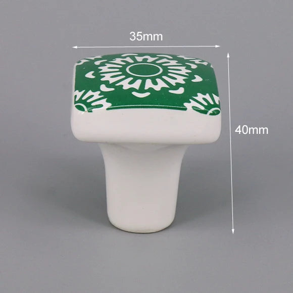 Multi-color Ceramic Drawer Knobs