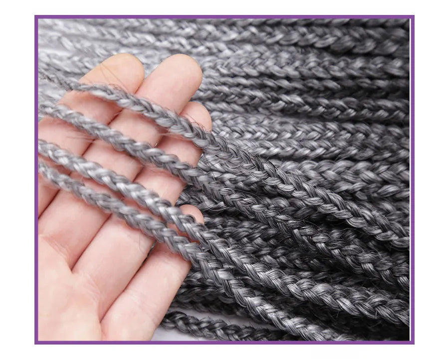 Box braid Synthetic Braiding Hair Extensions