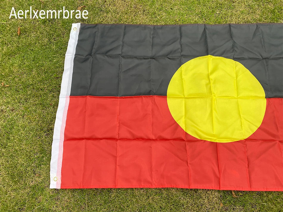 90x150cm Australian Aboriginal Flag