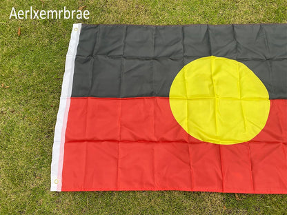 90x150cm Australian Aboriginal Flag