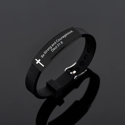 Inspirational Faith Silicone Bracelets