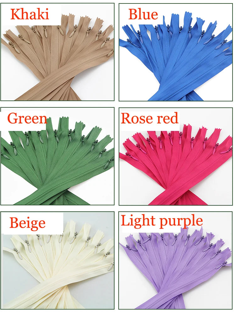 28-60CM/10Pcs  zippers