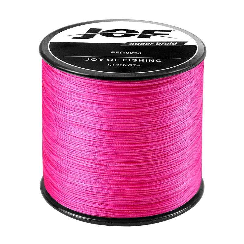JOF Braid Fishing line 300M 500M 1000M 4 Strands  10-82lb