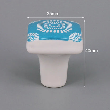 Multi-color Ceramic Drawer Knobs