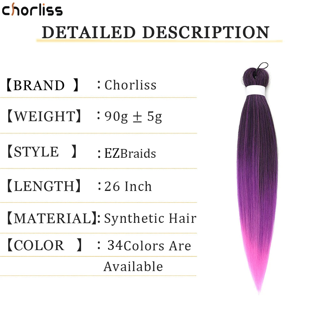Long Synthetic Hair Braids