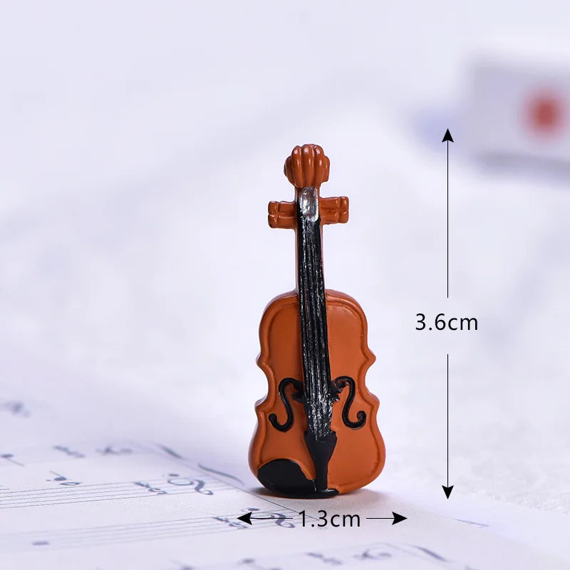 Mini Musical Instrument resin