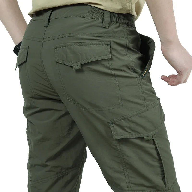 Men's Summer Lightweight Tactical Pants Breathable