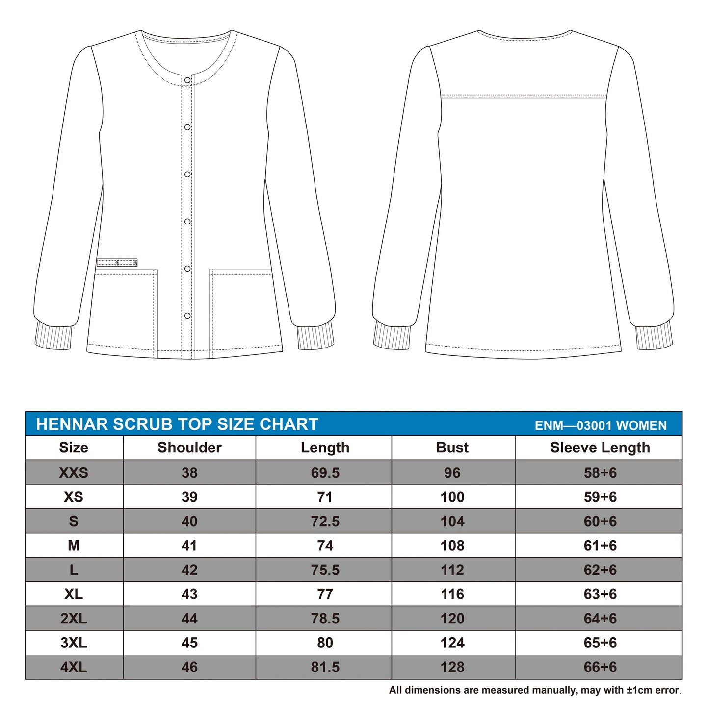 Women surgical jackets,Medical