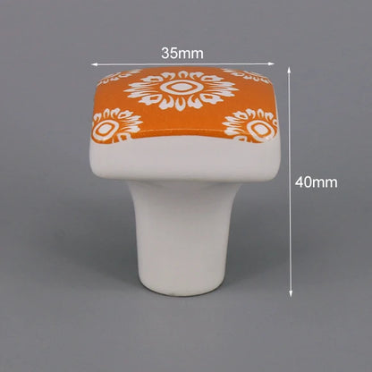 Multi-color Ceramic Drawer Knobs
