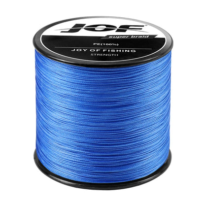 JOF Braid Fishing line 300M 500M 1000M 4 Strands  10-82lb