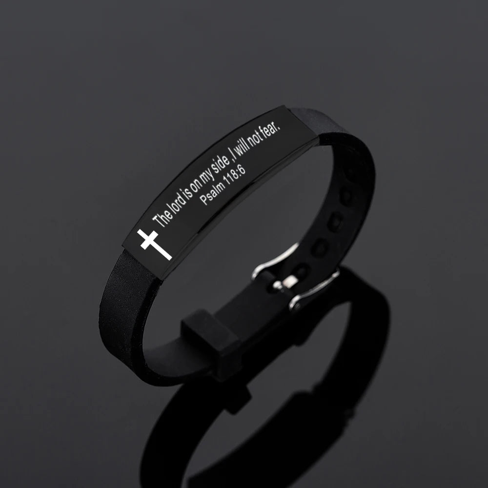 Inspirational Faith Silicone Bracelets