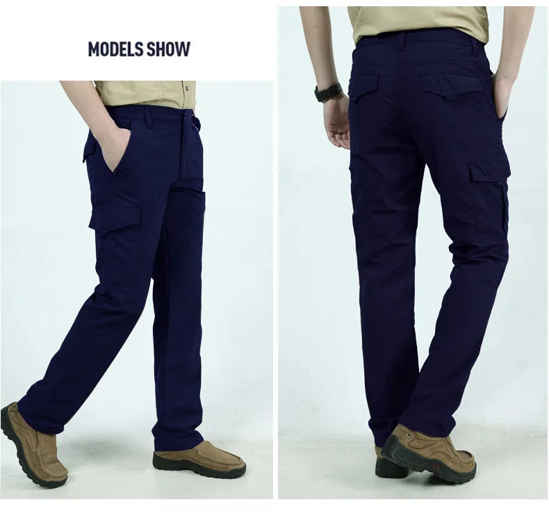 Men's Summer Lightweight Tactical Pants Breathable