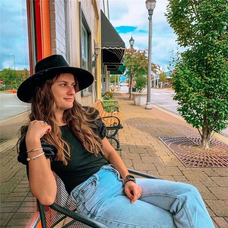 Wide Brim  Wide Brim  Imitation Wool