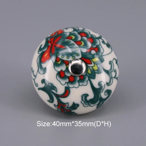 Multi-color Ceramic Drawer Knobs
