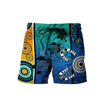 Aboriginal Australia Women Men Shorts