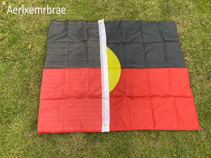90x150cm Australian Aboriginal Flag