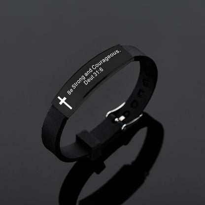 Inspirational Faith Silicone Bracelets