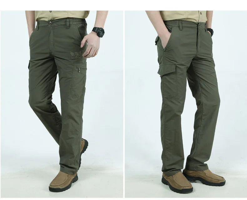 Men's Summer Lightweight Tactical Pants Breathable