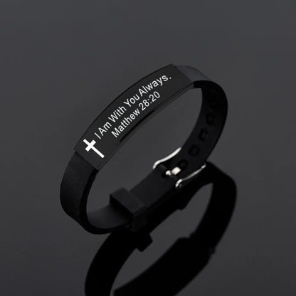 Inspirational Faith Silicone Bracelets